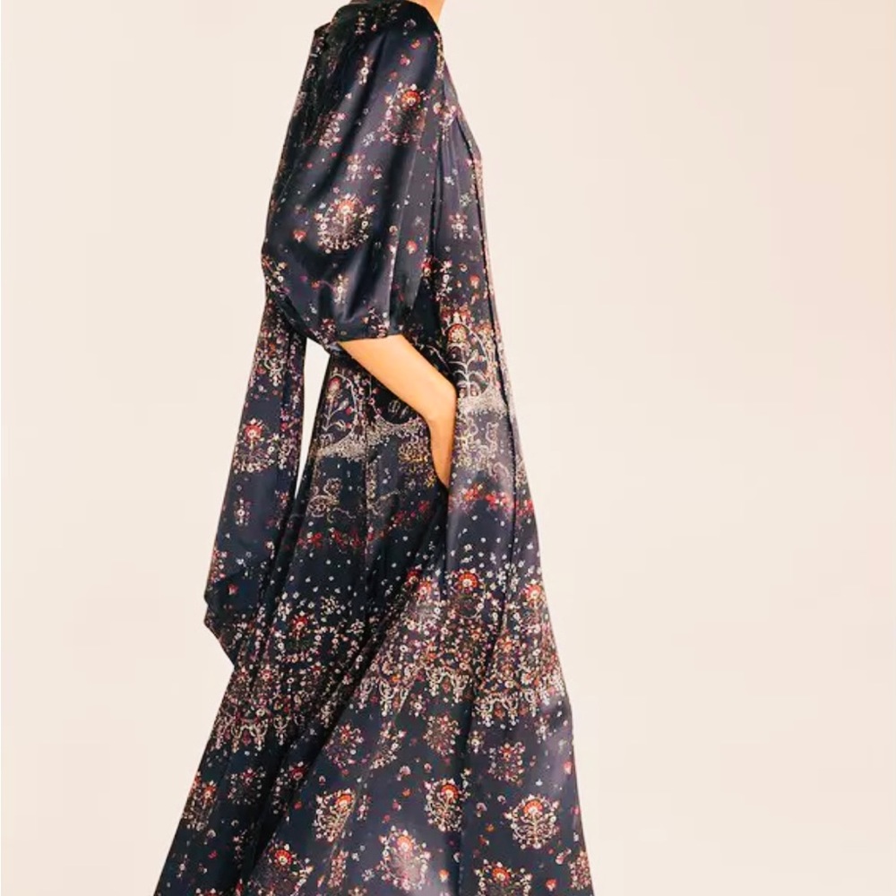Rebecca Taylor Gossamer Midi  Dress - Picture 4 of 11